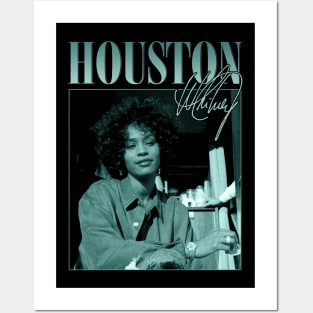 Whitney Houston 80s 90s Music Country Posters and Art